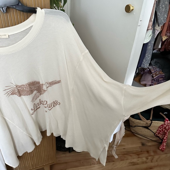 Spell White Graphic Long Sleeve Top - Picture 3 of 6